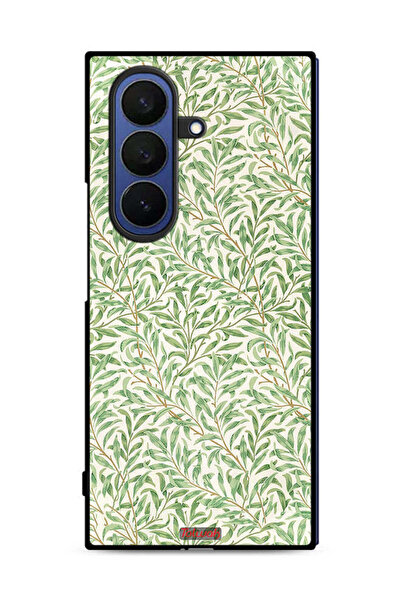 Tolwak غطاء حماية لهاتف سامسونج جالاكسي زد فولد 7 بنقشة غصن الصفصاف الشهيرة