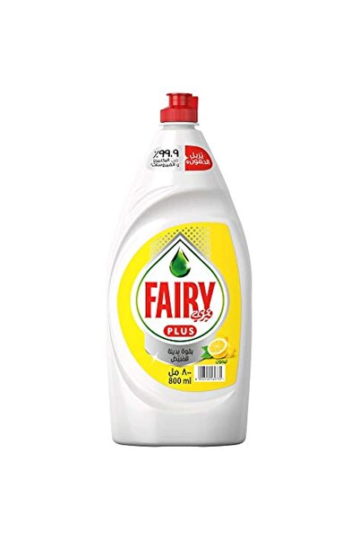 Fairy Plus Lemon Dishwashing Liquid Soap, 800 ml