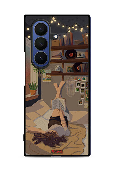 Tolwak غطاء حماية لهاتف Samsung Galaxy Z Fold7 - دراسة الفن