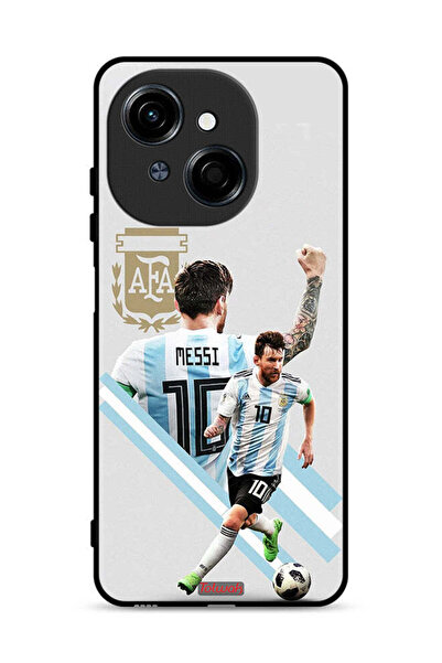 Tolwak غطاء حماية لهاتف تكنو سبارك جو 1 4G برسومات ليو ميسي