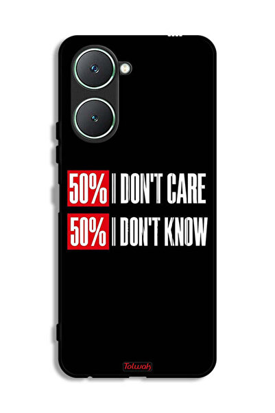 Tolwak غطاء حماية لهاتف Vivo Y18i 4G لا يهمني