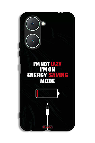 Tolwak غطاء حماية لهاتف Vivo Y18i 4G أنا لست كسولاً، أنا في وضع توفير الطاقة