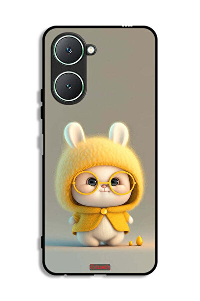Tolwak غطاء حماية لهاتف Vivo Y18i 4G بتصميم أرنب صغير