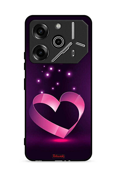 Tolwak غطاء حماية لهاتف تكنو بوفا 6 برو 5G برسومات قلب