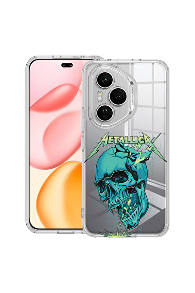 bestcase Carcasă transparentă din silicon pentru Honor 400 Pro, Tagila Metallica, 2036424 T 1890