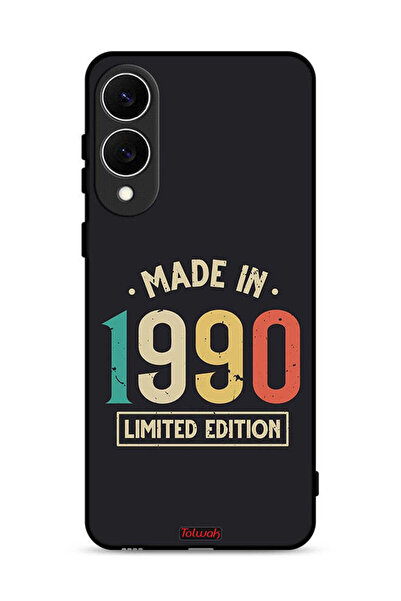 Tolwak غطاء حماية لهاتف Samsung Galaxy S25 Edge، إصدار محدود، صنع في عام 1990