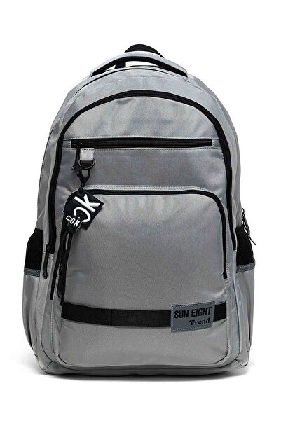 R&B Grey Teen Boys Backpack