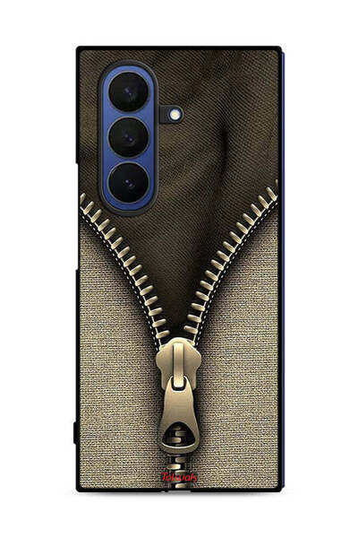 Tolwak غطاء حماية بنمط سحاب لهاتف Samsung Galaxy Z Fold7