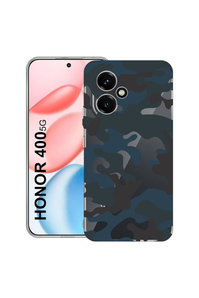 bestcase Carcasă transparentă din silicon pentru Honor 400, camuflaj, 2036423...