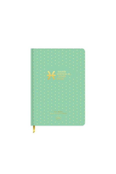 Hisli Şeyler A5 96 Yp.Çizgili Sert Kapak Ciltli Defter-Balık Burcu