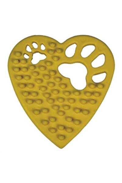 CT STONES Ct-Stones ®   Heart Shaped Serrated Teeth Scratching Chewing Toy for Pets