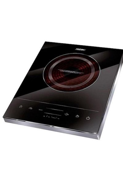 MPM Plită MKE-06, Inducție, O zonă de gătit, 1800 W, Touch Control (Negru)