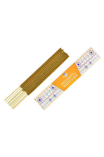 e-palosanto Betisoare parfumate premium Palo Santo si Salvie Alba 15 grame