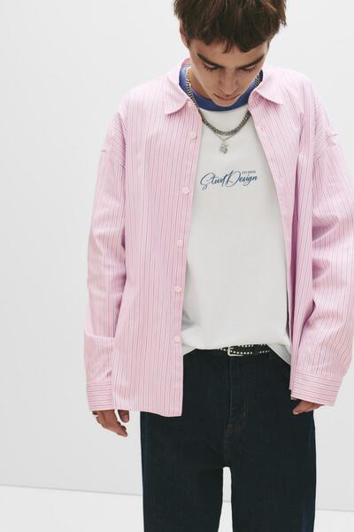 Pull & Bear Uzun kollu gömlek