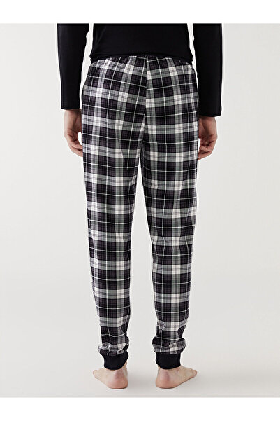 LC Waikiki Standart Kalıp Ekose Erkek Pijama Alt