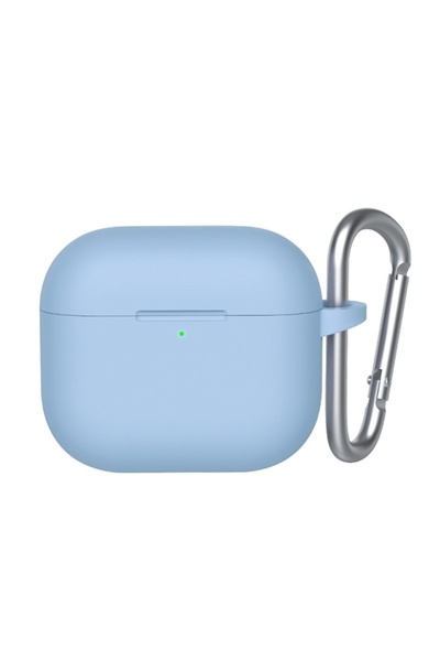 BLUEO Soft silicone case for AirPods 3, Liquid Silicone, Blue