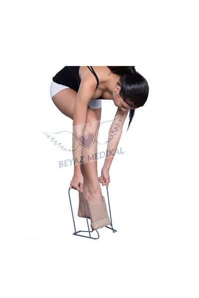 Beyaz Medikal Easy Sock Wearing Device, No-Bend Sock Wearing Device for Pregnant Women