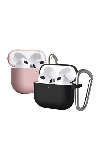 BLUEO Soft silicone case for AirPods 3, Liquid Silicone, Blue