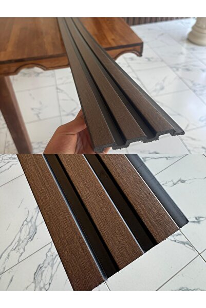 dekor marketim Pvc Polimer Afara Duvar Lambiri Ofis Tv Arkası Koridor Dekorat...