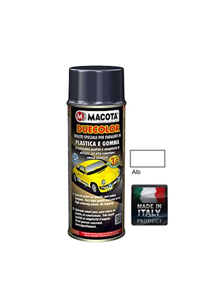 OEM Vopsea Spray Plastic si Cauciuc Alba 400ml