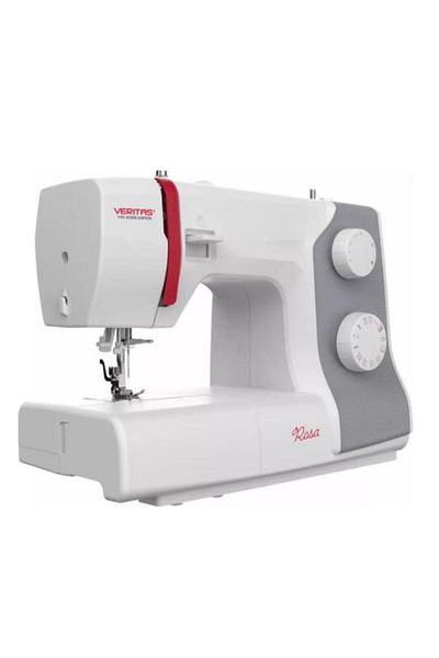 VERITAS Sewing Machine ROSA, 750 stitches/min, 23 programs (White/Grey)