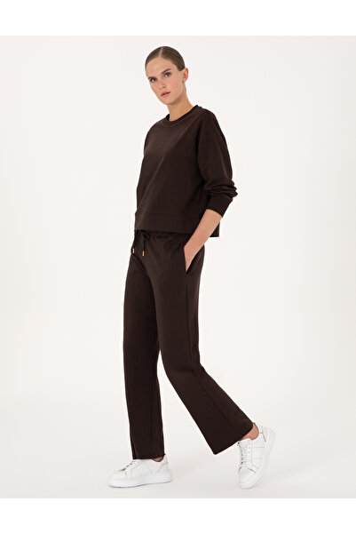 Pierre Cardin Kahverengi Loose Fit Eşofman Altı 50314964-VR029