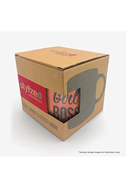 Stylizedd Designer Printed Coffee Mug with Heavy Duty Handle 11oz Ceramic Personalised Gift Mugs Cup