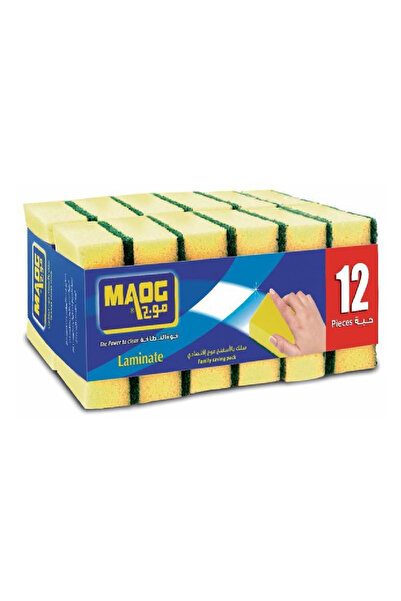 Maog Sponge Scouring, 12 Pcs