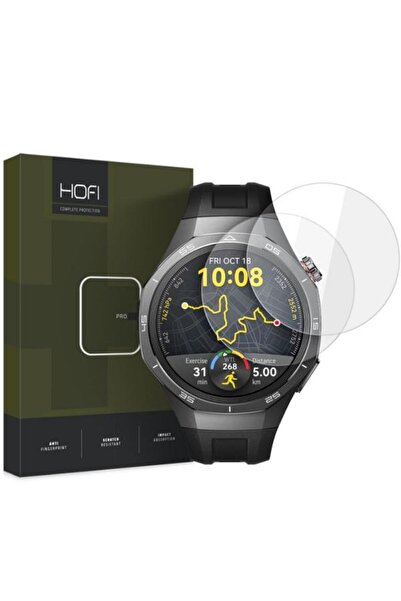 HOFI Folie Protectie Glass PRO+ pentru Huawei Watch GT 5 Pro 46mm, Set 2 buca...