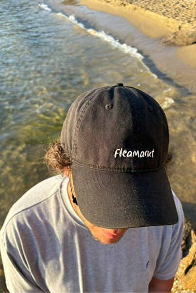 FLEAMARKT Star Siyah Cap