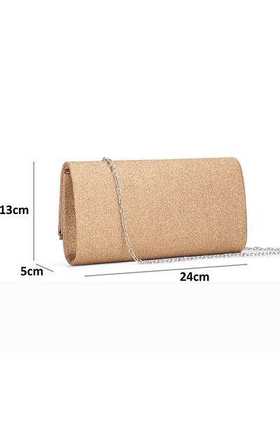 OEM Rose gold evening clutch bag