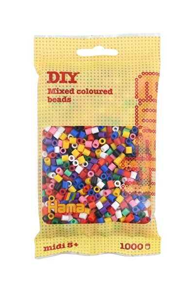 Hama Μίντι Χάντρες 1000 τμχ - Μικτές 10 Χρώματα