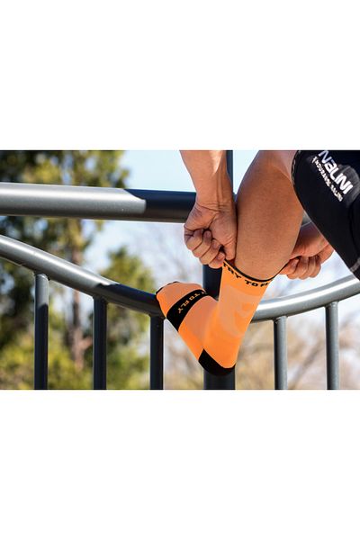Try to Fly Cycling socks CYCLING LIGHT SOCKS Fluo Orange