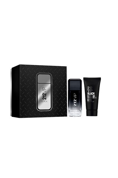 Carolina Herrera 212 VIP Black Eau de Parfum, Men's Gift Set - Eau de Parfum 100 ml + Shower Gel 100 ml