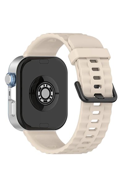 CepteToptan Myt09 Huawei Watch Fit 3 Classic Band - Beige
