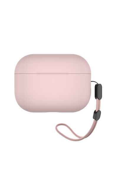 BLUEO Soft silicone case for AirPods Pro 2, Liquid Silicone, Pink