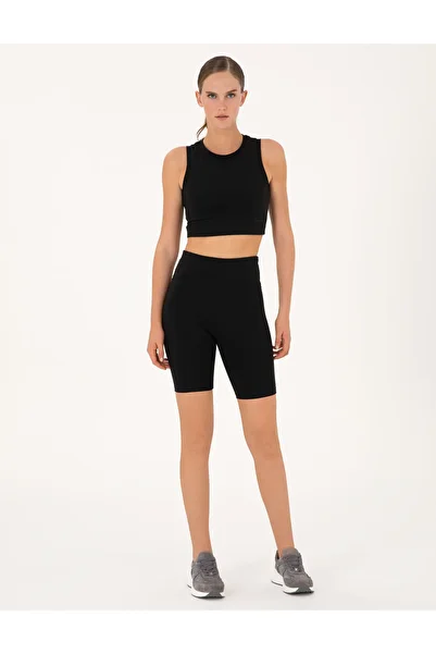 Pierre Cardin Black Biker Leggings 50314956-Vr046