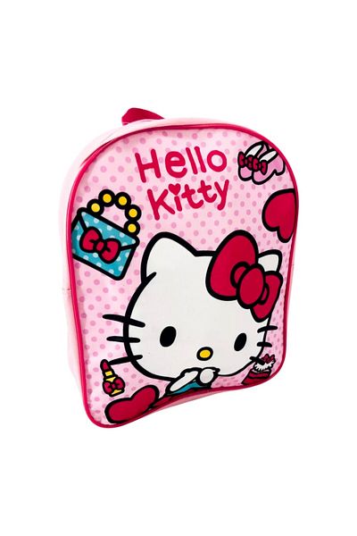 Hello Kitty Children's backpack, 30x26x10 cm, adjustable straps, multicolor, Hello Kitty