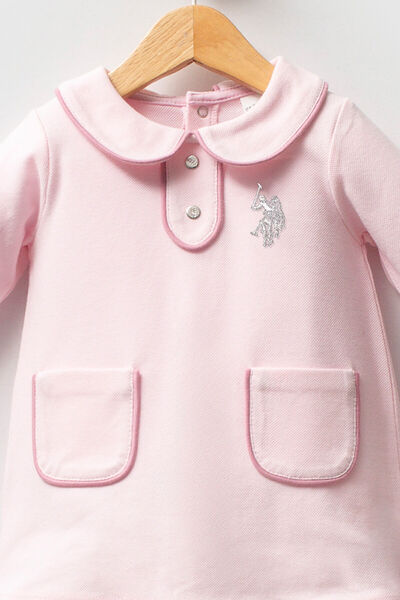 U.S. Polo Assn. U.S. Polo Assn Baby Girl Pink Dress