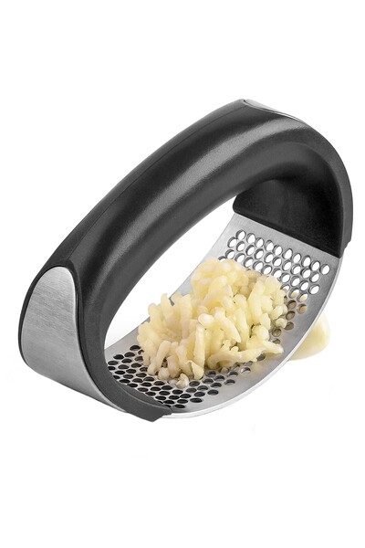 Endurance Sports Zdrobitor usturoi, presa manuala curbata, inox usor de curatat