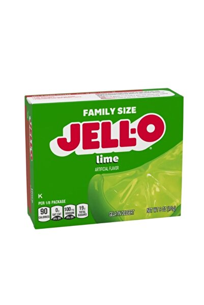 jell-o Famıly Sıze Lime 170 gr