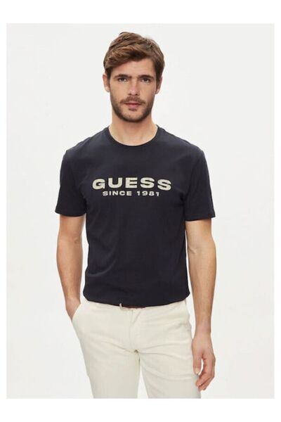 Guess Μπλουζάκι με λογότυπο μπροστά M4GI61J1314