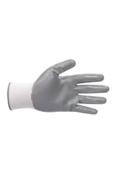 NEO Rukavice z kozí kůže, šedo-bílé, velikost 9",