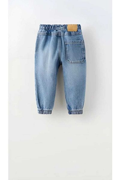 Karan Kids New Season Children's Waist Lace-Up Jogger Jean