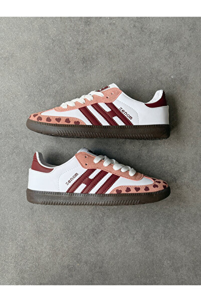 Zenom حذاء سامبيا الرياضي الأبيض