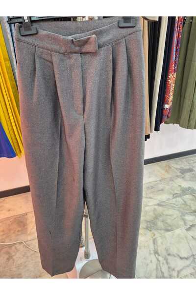 nutika Wool Effect Palazzo Trousers