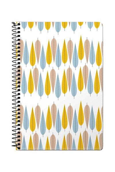 Stylizedd North Fall A5 Spiral Notebook Multicolour