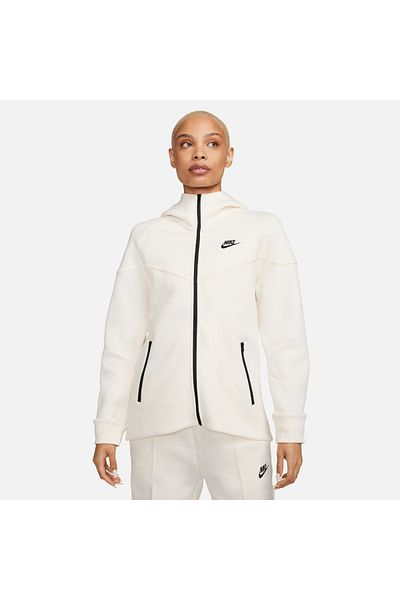 Nike Bluza W NSW Tech Fleece W FZ Hdy Pale Ivory/Black S S INTL