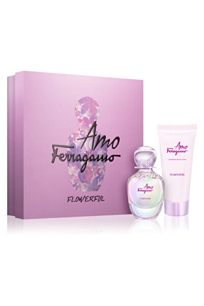 Salvatore Ferragamo Amo Ferragamo Flowerful for Women Set EDT 30Ml and Shimmering Bl 30Ml