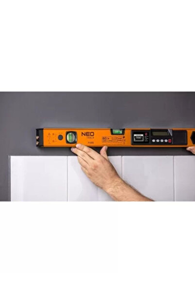 NEO Nivela (boloboc), 2 bule, orizontal, vertical, unghi drept, 0/45/90 grade, cu laser si afisaj electr